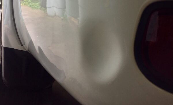 Before crease repair